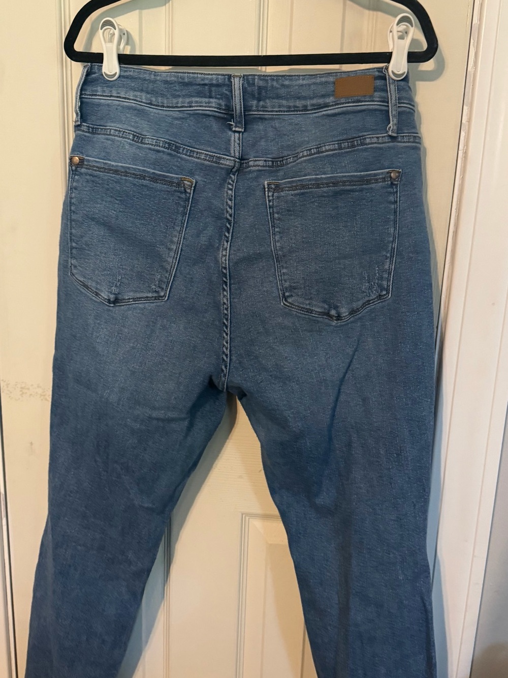 Judy Blue Light Blue Skinny Jeans with Sunflower Accent - Picture 3 of 4
